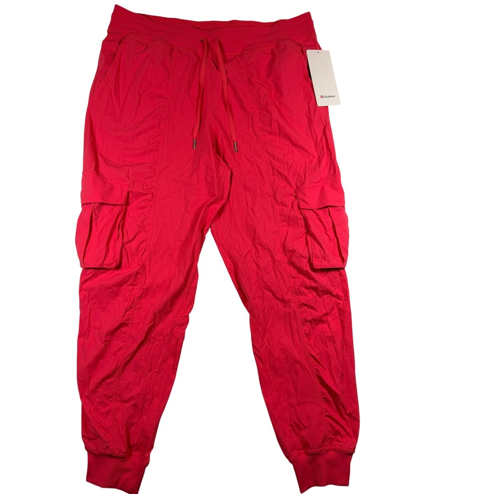 NWT Lululemon Dance Studio Relaxed Fit Medium-Rise Cargo Jogger Women Sz XL Pink
